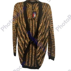 NWT Tyler's Long sleeve Cardigan Sweater Size Large